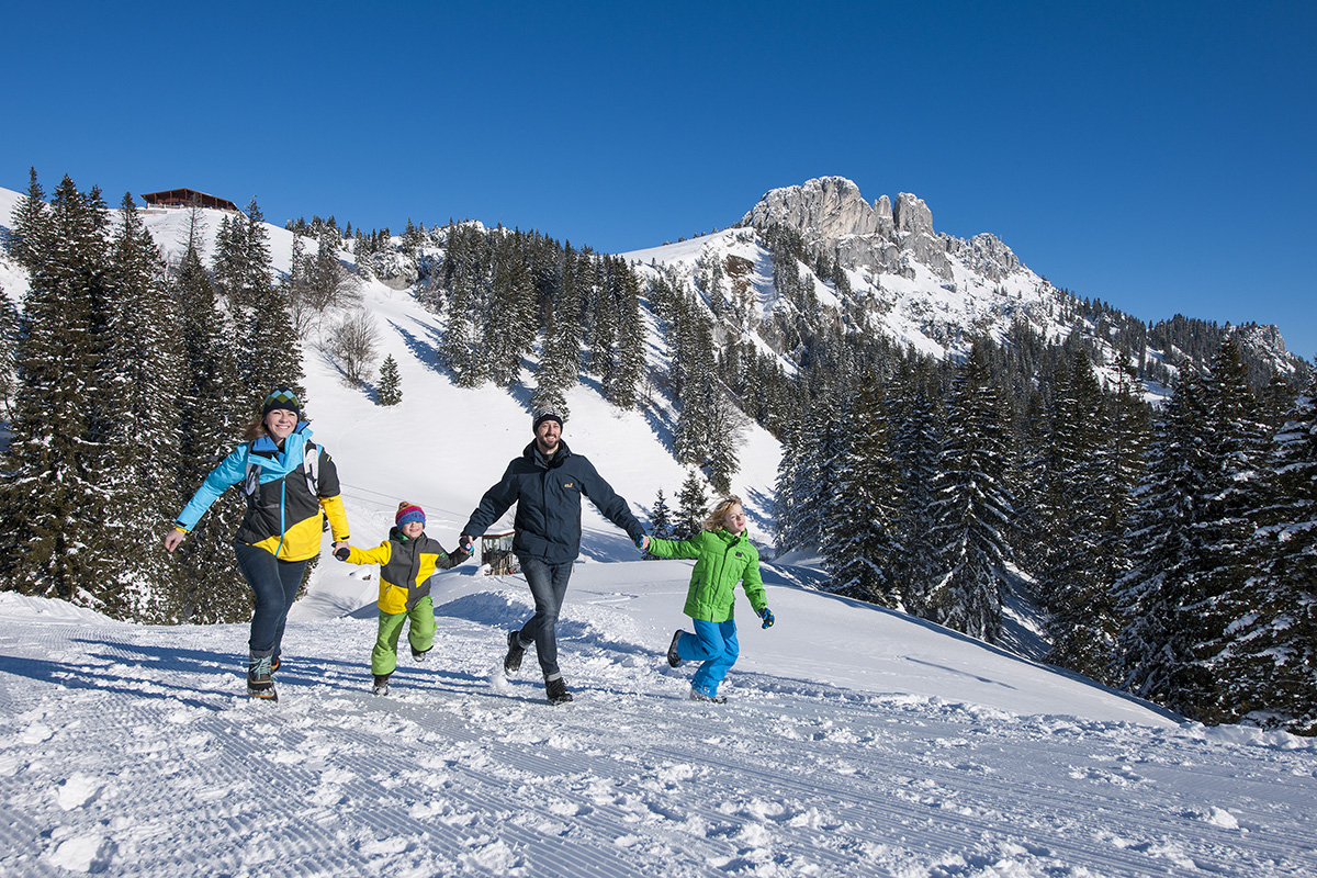 Winterwandern an der Kampenwand