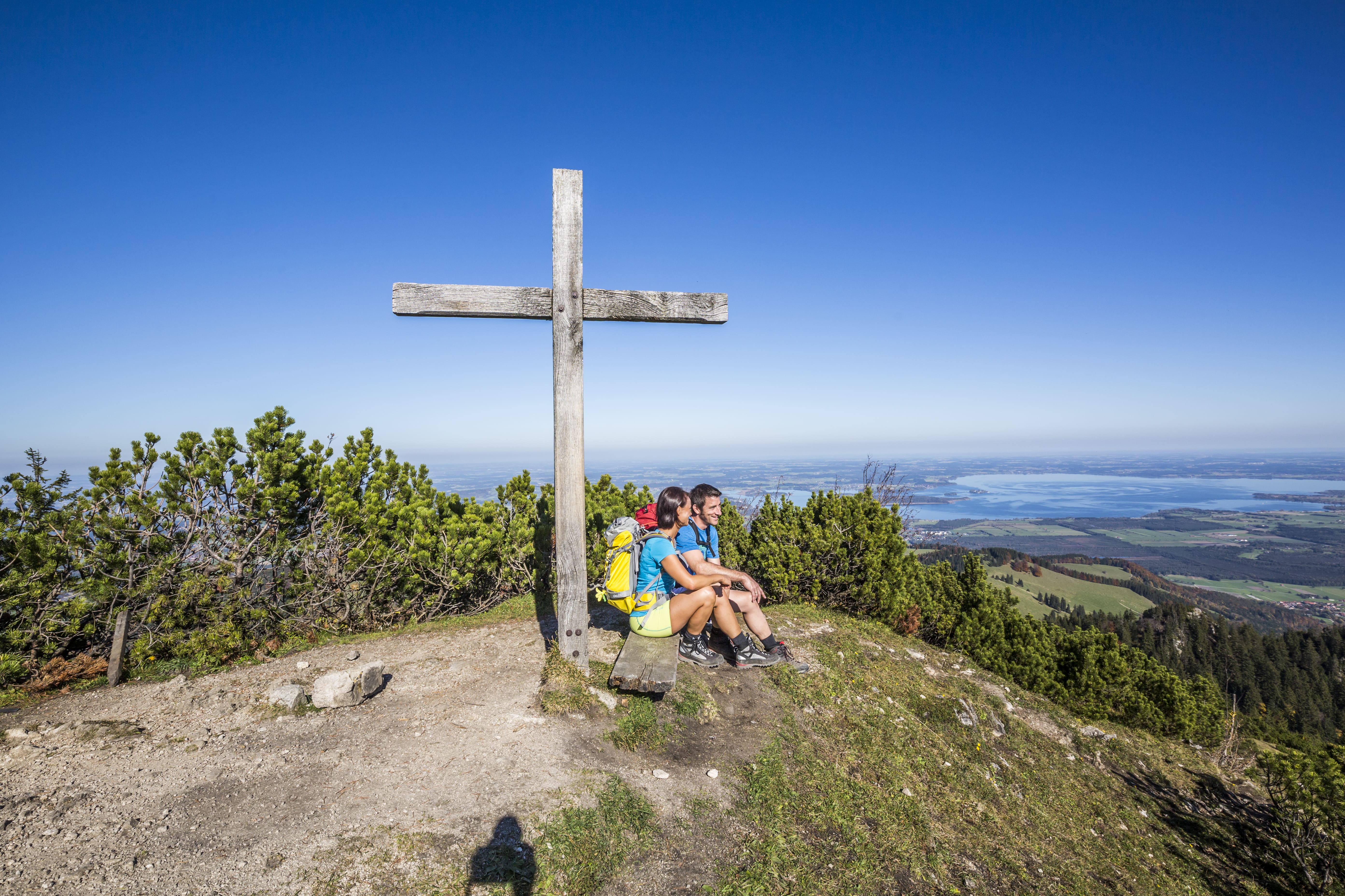 Andachtskreuz an der Kampenwand