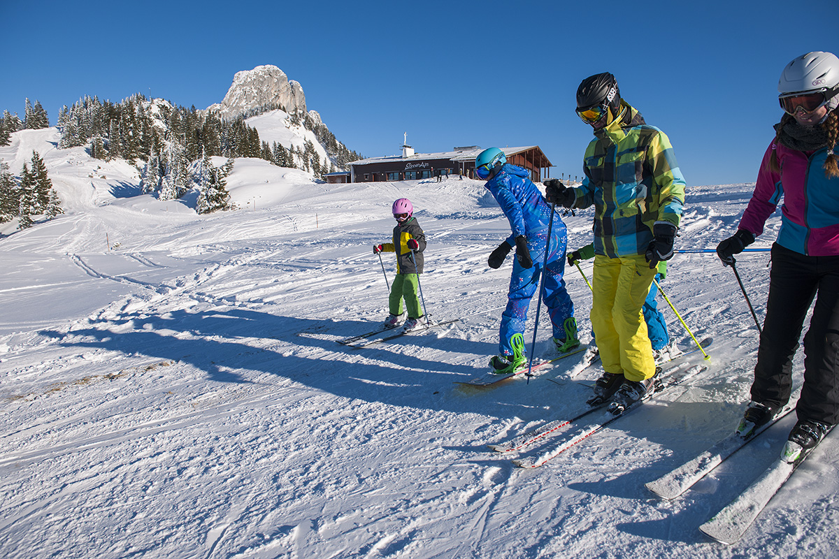 Skifahren an der Kampenwand