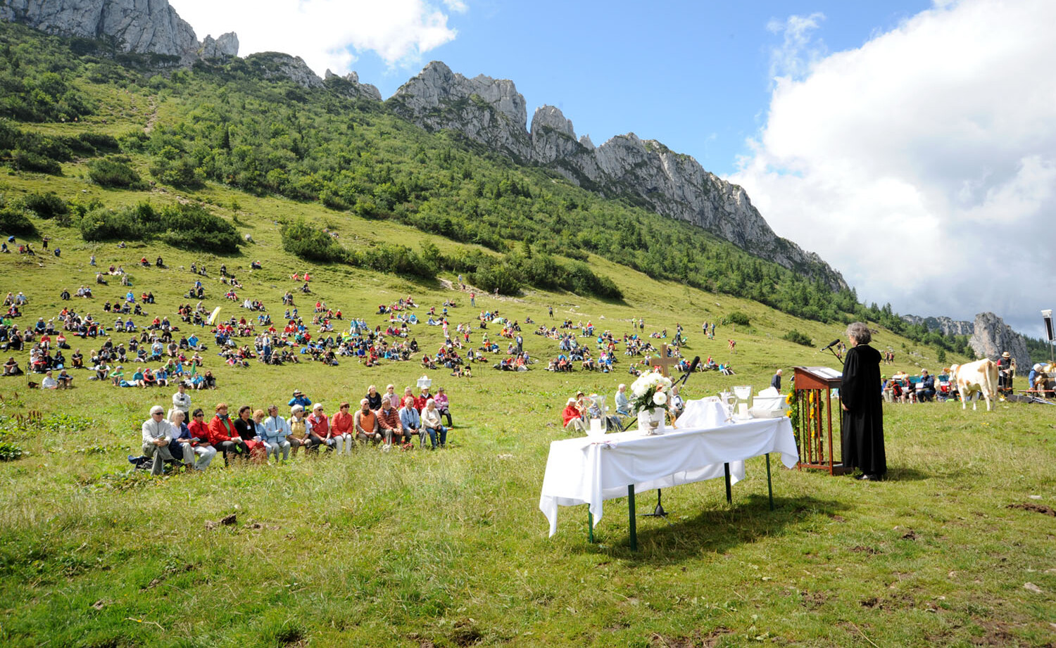 Bergmessen an der Kampenwand