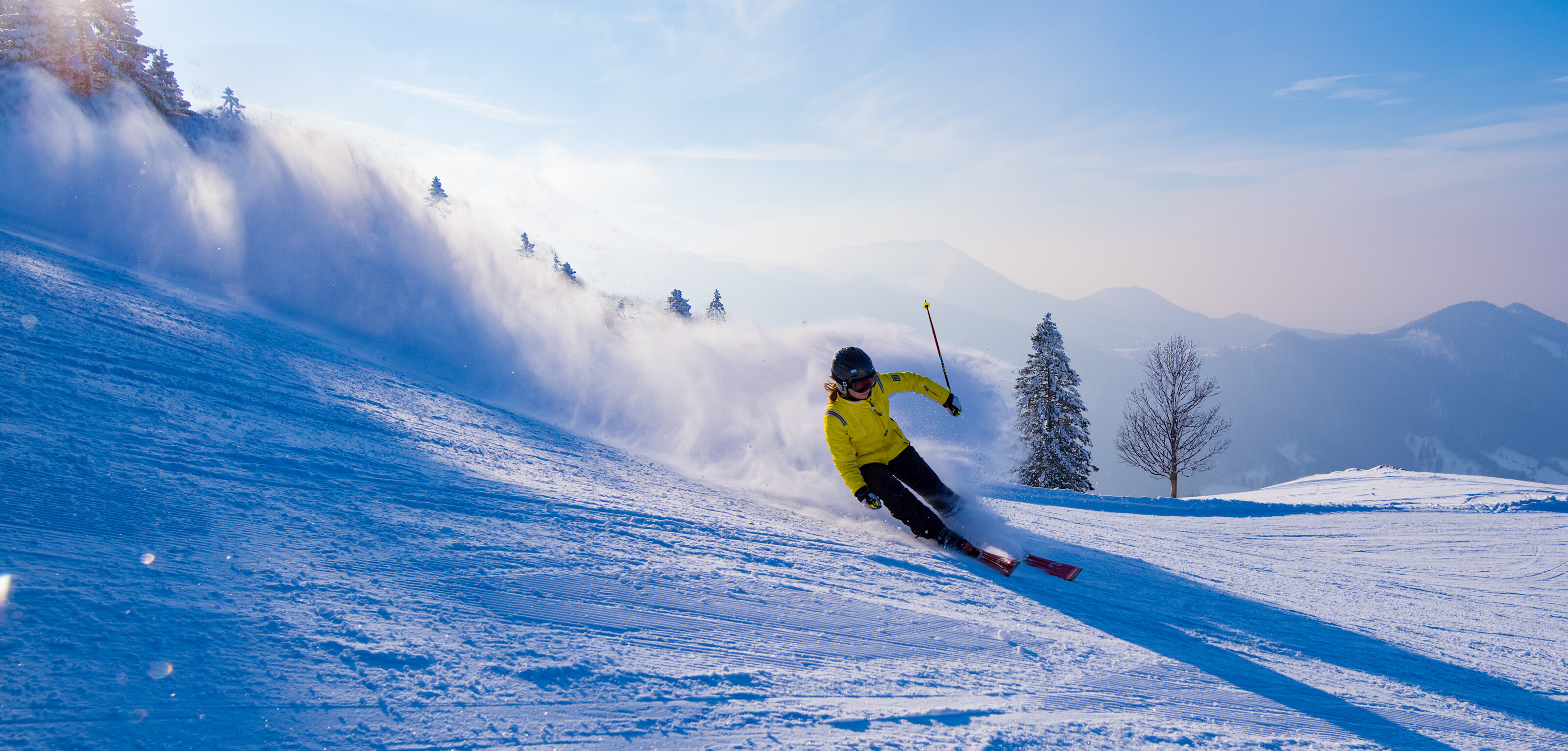 Skifahren an der Kampenwand