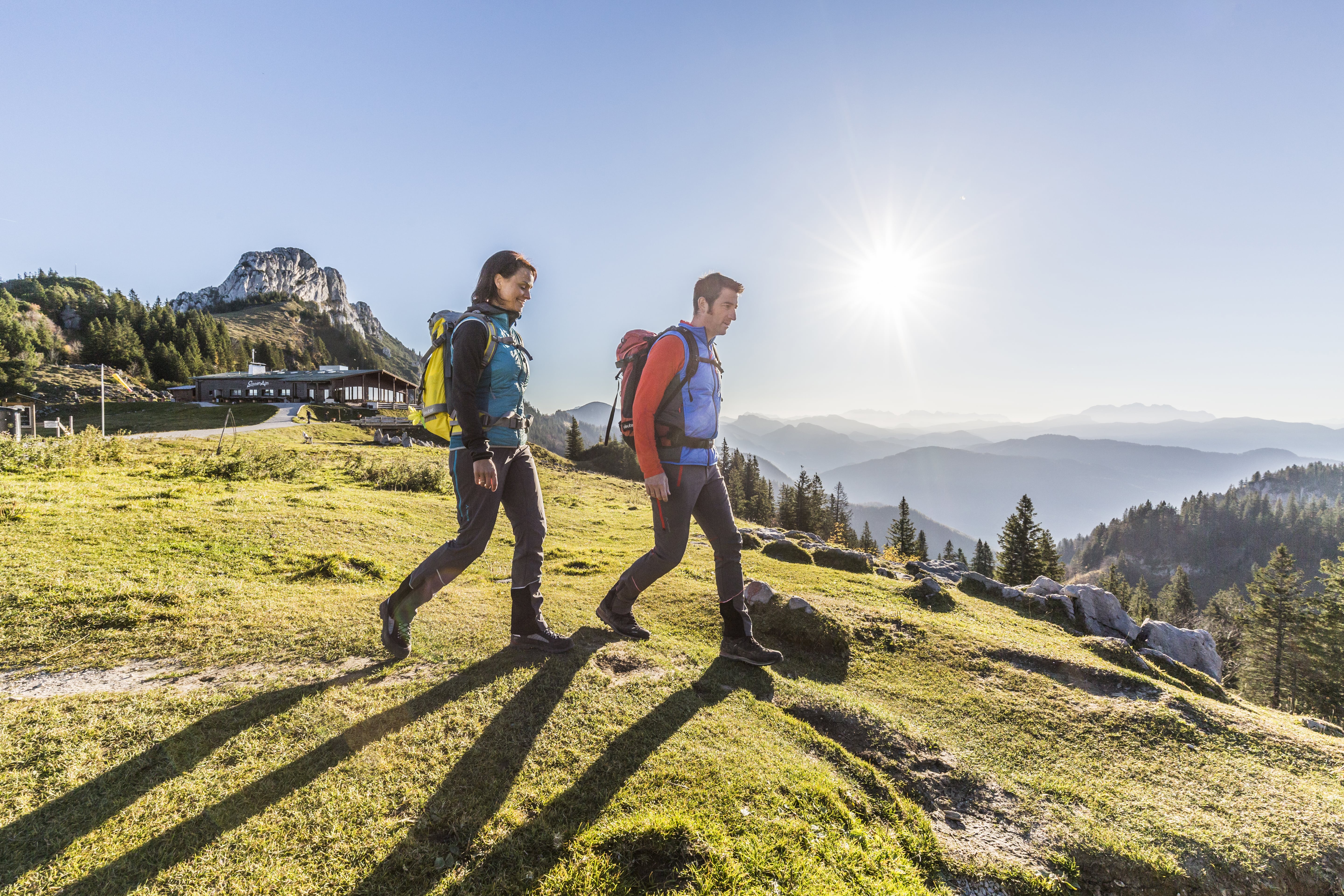 Wandern an der Kampenwand