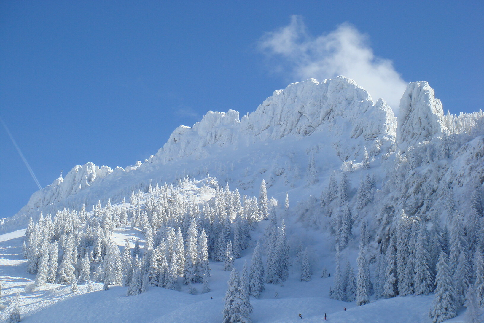 Gipfel der Kampenwand im Winter