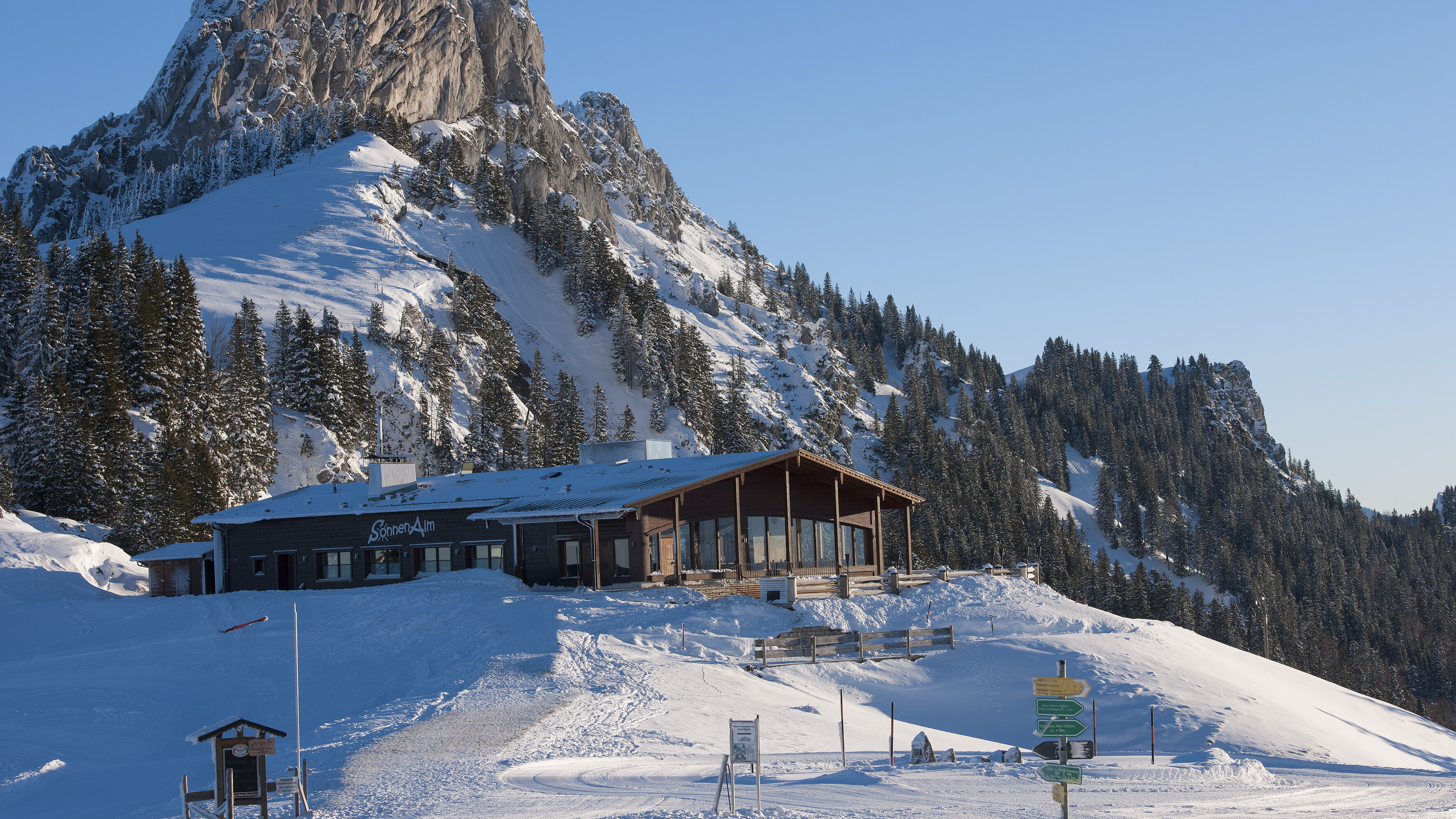 SonnenAlm im Winter SonnenAlm im Winter